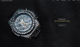 Luxury outlets site by Rachel Gabay
