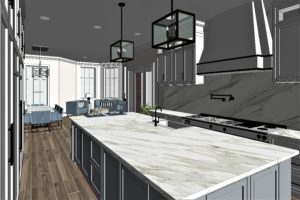 FP Kitchen Perspective - Design Alive