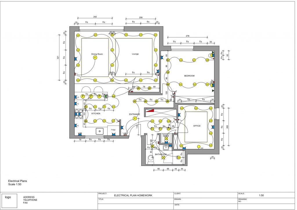 Electrical plan