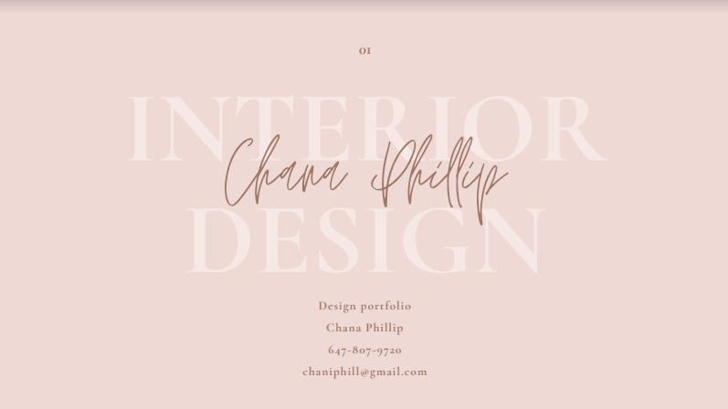 Chana Phillip Portfolio