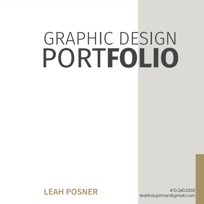Leah Posner Portfolio